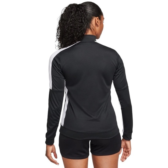 NIKE DRI-FIT ACADEMY WOMEN'S KNIT SOCCER TRACK JACKET BLACK/WHITE SIZE MED NWT - Picture 2 of 8